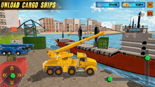 اسکرین شات بازی Crane Driving Simulator Game 5