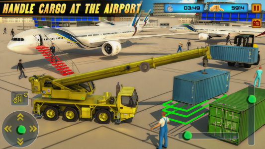 اسکرین شات بازی Crane Driving Simulator Game 6