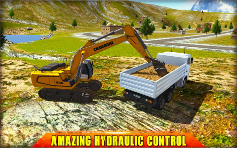 اسکرین شات بازی Heavy Excavator Crane Simulato 5