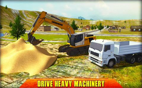 اسکرین شات بازی Heavy Excavator Crane Simulato 3