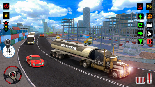 اسکرین شات بازی Truck Simulator Driving Games 5
