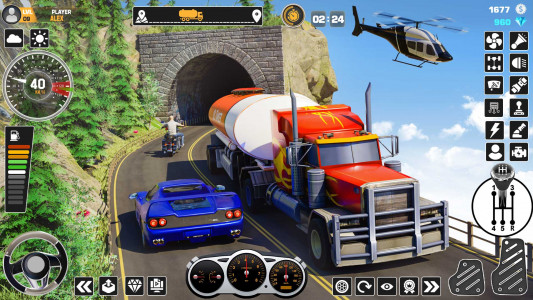 اسکرین شات بازی Truck Simulator Driving Games 1