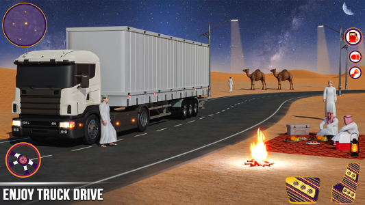 اسکرین شات بازی Pak Truck Driving Games 1