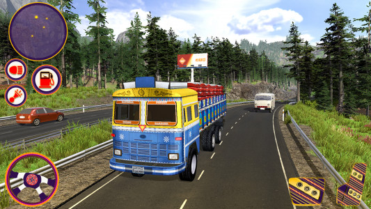 اسکرین شات بازی Truck Driving Simulator Games 2