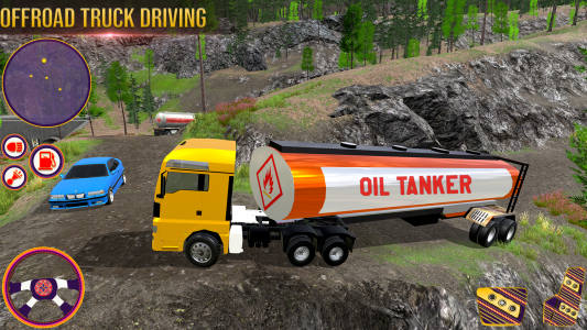 اسکرین شات بازی Truck Driving Simulator Games 3