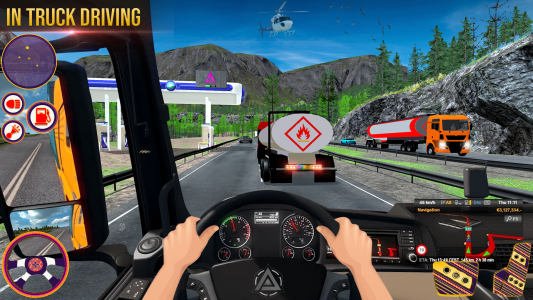 اسکرین شات بازی Pak Truck Driving Games 2