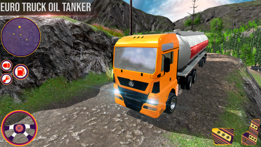 اسکرین شات 5 بازی Euro Truck Games 3D Oil Tanker