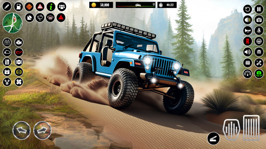 اسکرین شات 6 بازی Offroad 4x4 Jeep Rally Driving