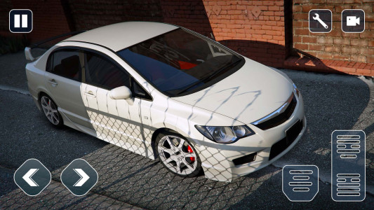 اسکرین شات 2 بازی Furious Civic Car City Race