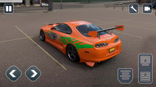 اسکرین شات بازی Fun Race JDM Supra Car Parking 1