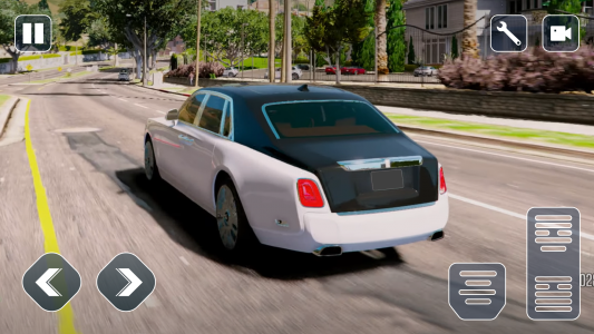 اسکرین شات بازی Car Rolls Royce Race Simulator 4