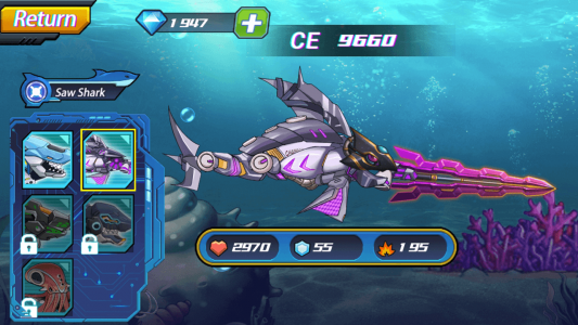 اسکرین شات بازی Mecha Shark: Sea Monster 5