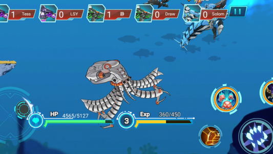 اسکرین شات بازی Mecha Shark: Sea Monster 4