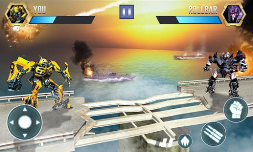 اسکرین شات بازی Former Robot Car War Combat 3D 4