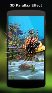 اسکرین شات برنامه 3D Aquarium Live Wallpaper HD 1