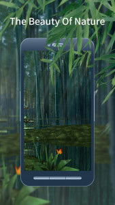 اسکرین شات 3 برنامه 3D Bamboo House Live Wallpaper