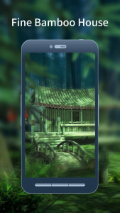 اسکرین شات 2 برنامه 3D Bamboo House Live Wallpaper