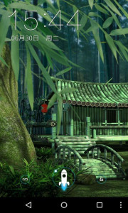 اسکرین شات 5 برنامه 3D Bamboo House Live Wallpaper