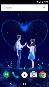 اسکرین شات 7 برنامه Love and Heart Live Wallpaper