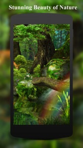 اسکرین شات برنامه 3D Deer-Nature Live Wallpaper 2