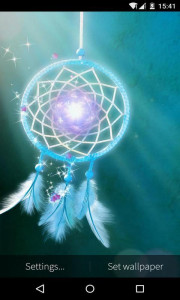 اسکرین شات 4 برنامه 3D Dream Catcher  Wallpaper