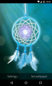 اسکرین شات 5 برنامه 3D Dream Catcher  Wallpaper