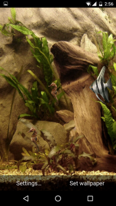 اسکرین شات 6 برنامه HD Aquarium Live Wallpaper 3D