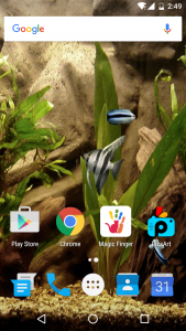 اسکرین شات 4 برنامه HD Aquarium Live Wallpaper 3D