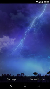 دانلود برنامه Lightning Storm Live Wallpaper برای اندروید | مایکت