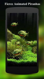 اسکرین شات 3 برنامه 3D Fish Aquarium Wallpaper HD