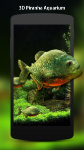 اسکرین شات 1 برنامه 3D Fish Aquarium Wallpaper HD