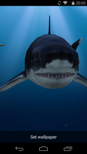 اسکرین شات 4 برنامه 3D Sea Fish Live Wallpaper HD