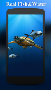 اسکرین شات برنامه 3D Sea Fish Live Wallpaper HD 3