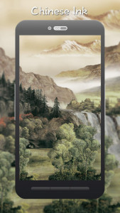 اسکرین شات 2 برنامه 3D Ink  Style Live Wallpaper