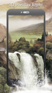 اسکرین شات 1 برنامه 3D Ink  Style Live Wallpaper