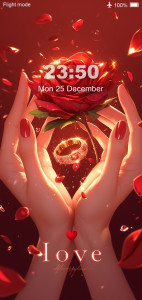 اسکرین شات 3 برنامه Love Wallpapers 4K