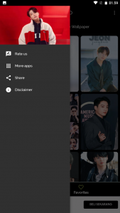 اسکرین شات برنامه Jungkook wallpaper  HD 4