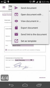 اسکرین شات برنامه SIGNificant E-Signing Client 6