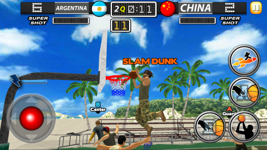 اسکرین شات بازی Street Basketball-World League 6
