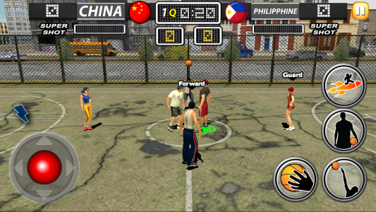 اسکرین شات بازی Street Basketball-World League 3