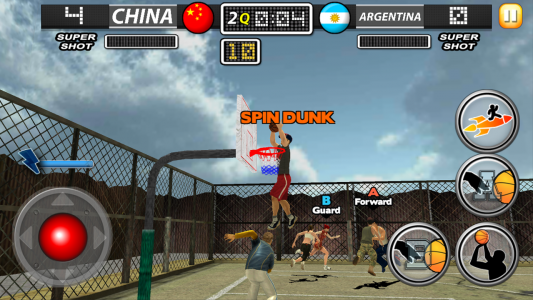 اسکرین شات بازی Street Basketball-World League 4