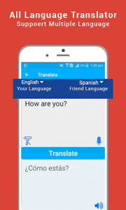اسکرین شات برنامه All Language Translator:Easy Voice Translator Free 2