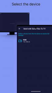 اسکرین شات برنامه Send files to TV 3
