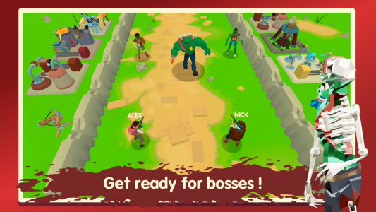 اسکرین شات 4 بازی Two Guys & Zombies 3D: Online