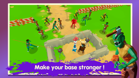 اسکرین شات 2 بازی Two Guys & Zombies 3D: Online