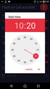 اسکرین شات برنامه Flash on Call and SMS 3