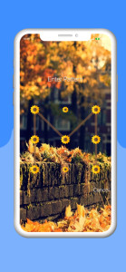 اسکرین شات 4 برنامه Keypad Lock Screen