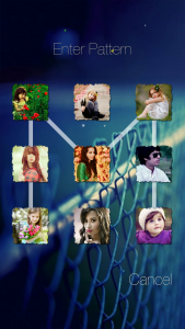 اسکرین شات برنامه Photo Pattern Lock Screen 2