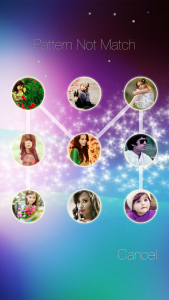 اسکرین شات برنامه Photo Pattern Lock Screen 3