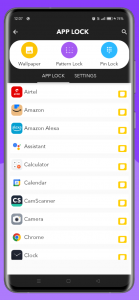اسکرین شات برنامه AppLock - Fingerprint 2